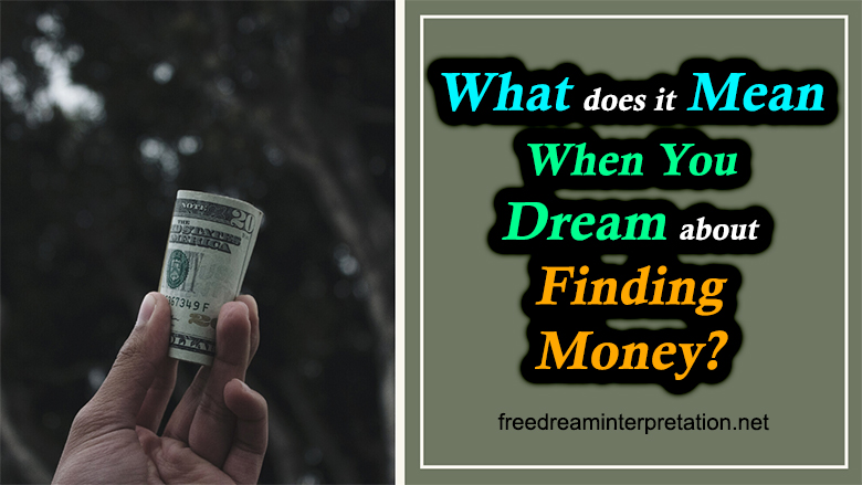 finding money in your dream